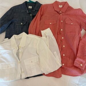Bundle of 3 J. Crew Shirts